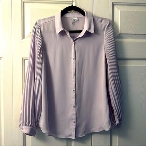Elle Pleated sleeves Shirt